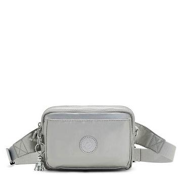 Kipling Abanu Multi Metallic Convertible Crossbody Bag Tassen Zilver | NL 1176KO